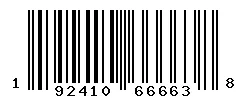 192410666638 barcode