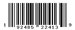 UPC barcode 192485224139