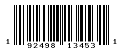 UPC barcode number 192498134531