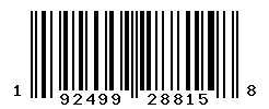 UPC barcode number 192499288158 lookup