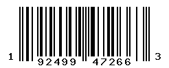UPC barcode number 192499472663 lookup