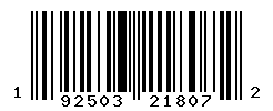 UPC barcode number 192503218072 lookup