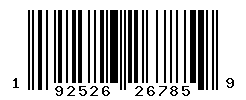 UPC barcode number 192526267859