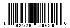 upc 192526286386 barcode image