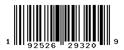 upc 192526293209 barcode image