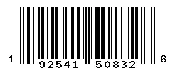 192541508326 barcode