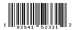192541523312 barcode