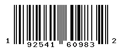 192541609832 barcode