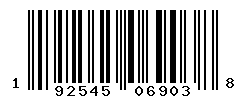 UPC barcode number 192545069038