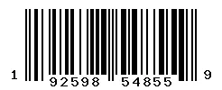 UPC barcode 192598548559