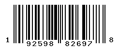 UPC barcode 192598826978