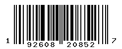 UPC barcode number 192608208527