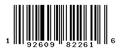 UPC barcode 192609822616