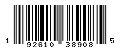 192610389085 barcode