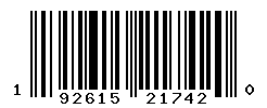 UPC barcode number 192615217420