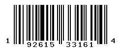 upc 192615331614 barcode image