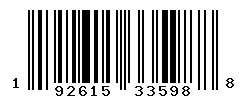 192615335988 barcode