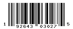192643030275 barcode