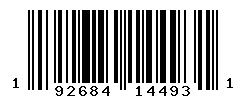 UPC barcode number 192684144931