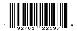 192761221975 barcode