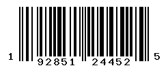 192851244525 barcode