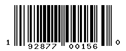 upc 192877001560 barcode image