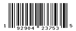 UPC barcode 192904237535