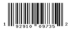 UPC barcode number 192910097352