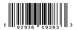 192936192833 barcode