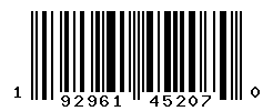 UPC barcode number 192961452070