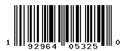 UPC barcode number 192964053250