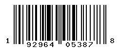 UPC barcode number 192964053878