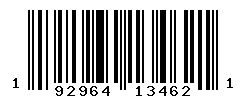 upc 192964134621 barcode image