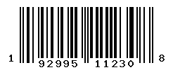 UPC barcode number 192995112308