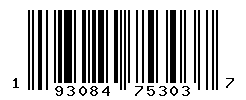 UPC barcode number 193084753037