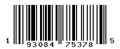 UPC barcode number 193084753785