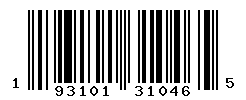 UPC barcode number 193101310465