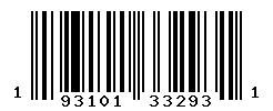 upc 193101332931 barcode image