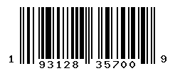 UPC barcode number 193128357009