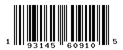 UPC barcode number 193145609105