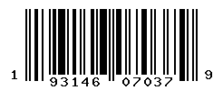 UPC barcode number 193146070379