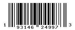 UPC barcode number 193146249973 lookup