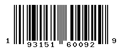 upc 193151600929 barcode image