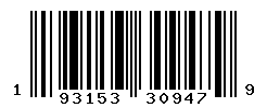 UPC barcode number 193153309479