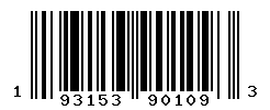 UPC barcode number 193153901093