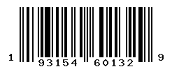 UPC barcode number 193154601329