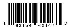 UPC barcode number 193154601473