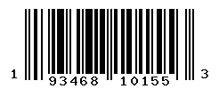 UPC barcode number 193468101553