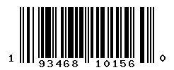 UPC barcode number 193468101560