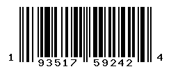 UPC barcode number 193517592424